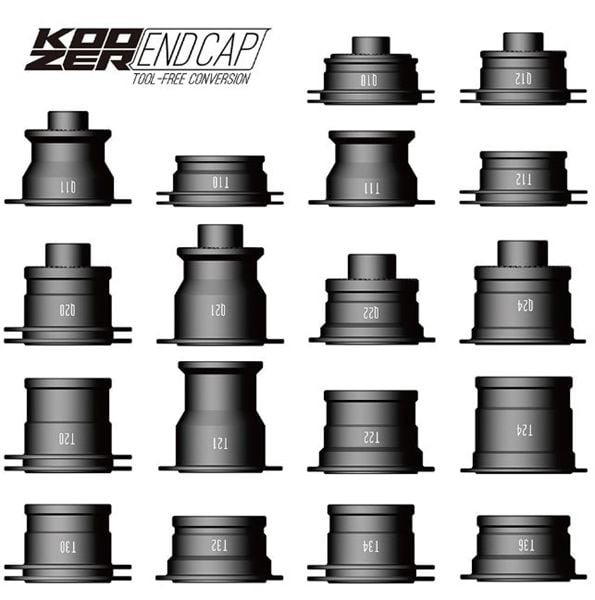 Endcap Koozer T15 + T15 chuyển đùm 15x10 thành 12x100