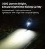 Đèn xe đạp XOSS XL3000 3000lumen pin 9000mah