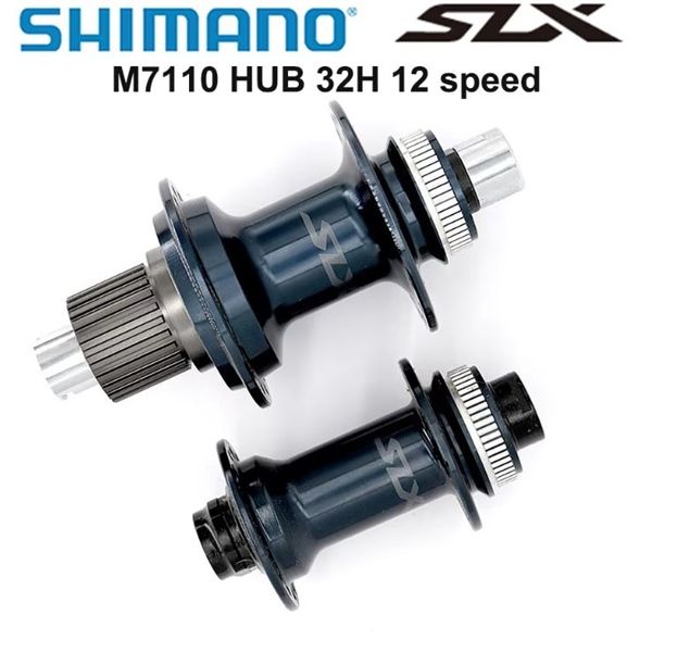 Bộ đùm xe đạp Shimano SLX M7110 Boost 15x110 / 12x148 cối MS 32 căm Centerlock