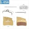 Bố Thắng Dĩa Xe Đạp Metal Tản Nhiệt Jederlo L05A Cho Thắng SHIMANO DO3S/ NO3A/ NO4C/ BR-M9120