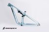 Sườn xe đạp carbon BigRock 2 phuộc full suspension - Xanh nhạt