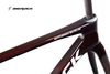 Sườn xe đạp Bigrock Road Aero Carbon - Màu Đỏ vân carbon