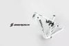Sườn xe đạp carbon BigRock 2 phuộc full suspension - Trắng