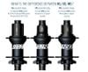 Bộ đùm xe đạp Koozer 450 9x100/10x135 - 12x100/12x142 15x110/10x141 - 15x110/12x148 cối HG/XD/MS 28/32/36 căm