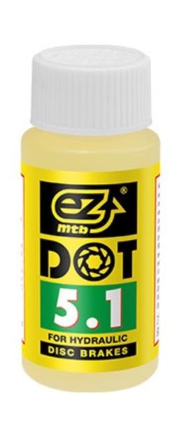 Dầu DOT 5.1 bơm thắng xe đạp EZMTB Mineral Oil 60ml Yellow