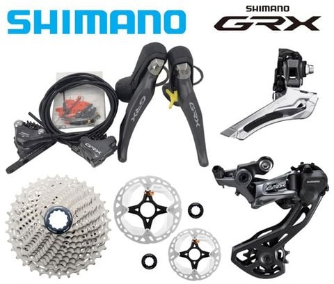  Bộ group xe đạp gravel Shimano GRX 810 2x11 