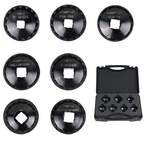  Bộ cảo trục giữa xe đạp 7 loại thép BBT7 