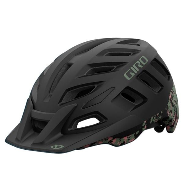 Mũ Bảo Hiểm Xe Đạp Địa Hình Giro Radix - Đen Static