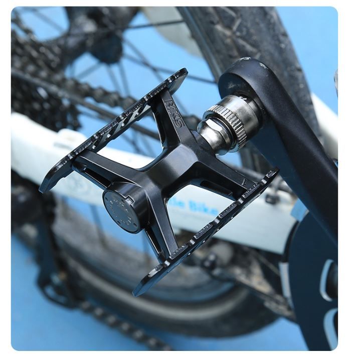 MKS Promenade EZY Removable Bicycle Pedals, Metallic, One Size