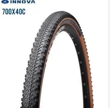  Vỏ xe đạp gravel Innova Stampede 700x40c ( Talon cứng - không gấp ) 