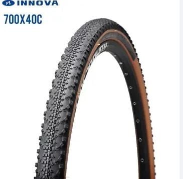 Vỏ xe đạp gravel Innova Stampede 700x40c ( Talon cứng - không gấp )