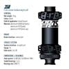 Bộ đùm xe đạp Koozer 350 Ratchet 40T StraingPull Centerlock 28 căm 12x100 12x142 HGR / XDR / MSR