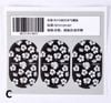 Bộ 3 miếng decal dán van bảo vệ niềng xe đạp DC21