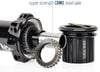 Bộ đùm xe đạp Koozer 350 Ratchet 40T StraingPull Centerlock 28 căm 12x100 12x142 HGR / XDR / MSR