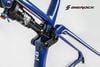 Sườn xe đạp carbon BigRock 2 phuộc full suspension - Xanh Dương