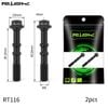 Bộ 2 Ốc dầu titanium Risk cho heo dầu thắng dĩa xe đạp Shimano RT116