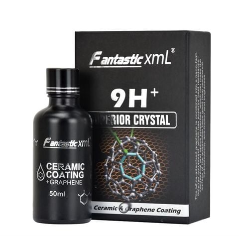  Dung dịch phủ bóng xe đạp / xe máy Fantastic XML Ceramic Graphene Coating 50ml 9H+ 