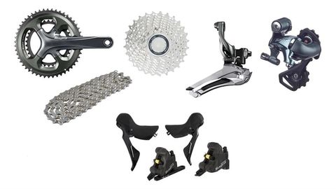  Bộ Group Xe Đạp Shimano Tiagra R4720 2x10 Thắng Dĩa Dầu 