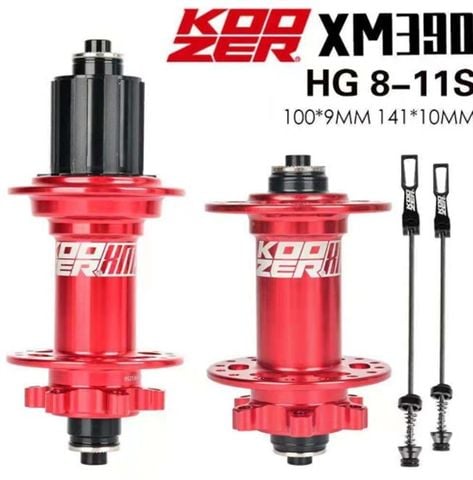  Bộ Đùm Xe Đạp Koozer XM390 9x100 / 10x141 Cối HG / MS / XD 