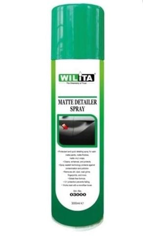  Chai xịt vệ sinh WILITA MATTE DETAILER SPRAY 300ML 