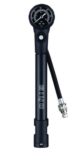 Bơm xe đạp kiêm bơm phuộc Giyo GS-41E 300 PSI