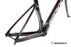 Sườn xe đạp Bigrock Road Aero Carbon - Màu Đỏ vân carbon