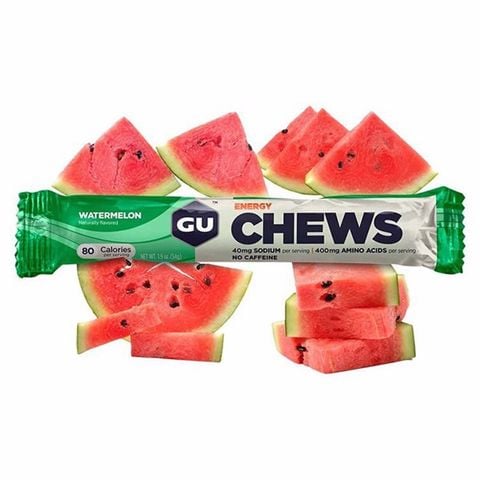  Kẹo Dẻo Bổ Sung Năng Lượng GU Energy Chews vị dưa hấu 