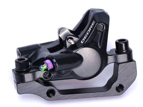  Bộ 2 ốc xả dầu thắng xe đạp titanium Risk cho thắng Shimano RT114 