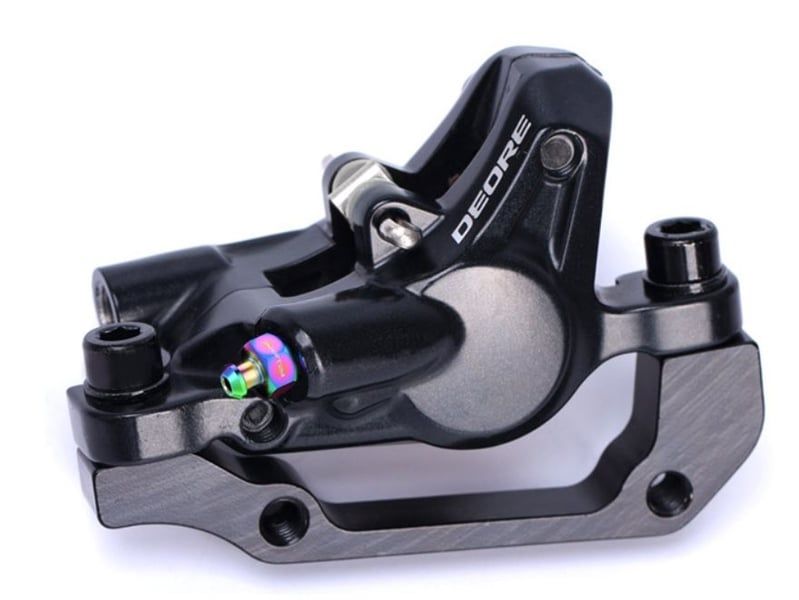 Bộ 2 ốc xả dầu thắng xe đạp titanium Risk cho thắng Shimano RT114