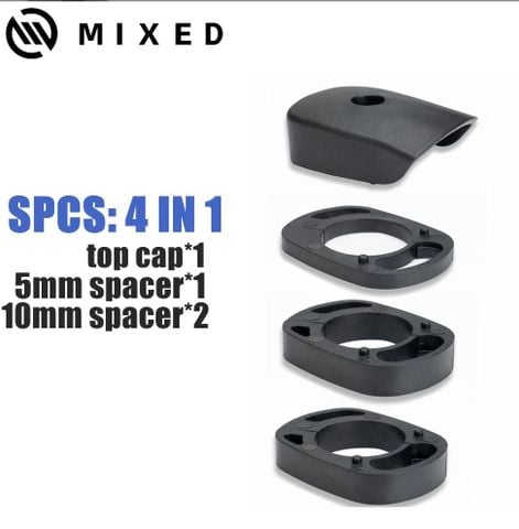  Bộ 3 vòng chêm cổ phuộc kèm nắp potang xe đạp oval hỗ trợ đi dây âm OD1 cổ 28.6 