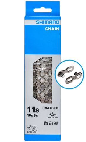  Sên xe đạp Shimano Cues 9/10/11 speed LG500 126 mắt 
