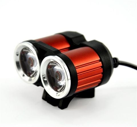  Đèn led xe đạp USB L007 2000 Lumen 