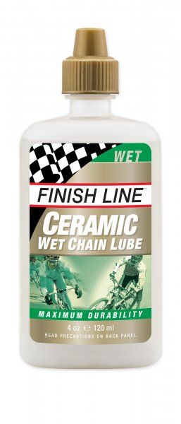 Nhớt Châm Sên Xe Đạp FINISH LINE CERAMIC WET CHAIN LUBE 120ml