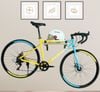 Giá treo xe đạp mặt gỗ gấp gọn ST033