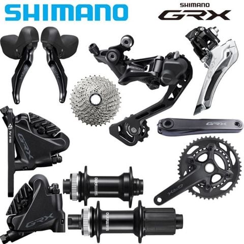  Bộ group xe đạp gravel Shimano GRX RX400 2x10 