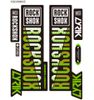 Bộ tem dán phuộc xe đạp RockShox Lyrik