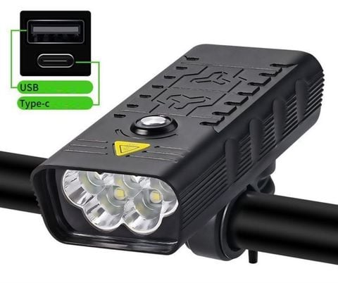  Đèn LED xe đạp L077 800 lumen - USB C 