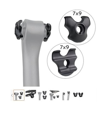  Bát bắt gọng yên xe đạp carbon 7x9 ( chỉ gồm bát ngoài ) 
