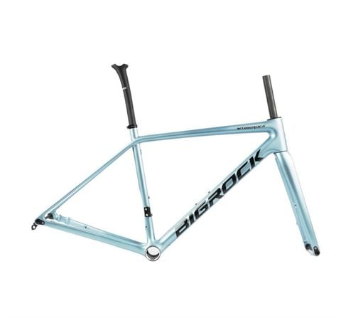 Sườn xe đạp Bigrock Road Carbon Xanh Ngọc 