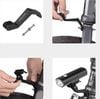 Bát bắt đèn , camera hành trình Gaciron lên phuộc xe đạp H21B