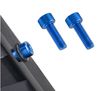 Bộ ốc nhôm gắn gọng bình nước xe đạp M5 x 15mm ( Cặp )