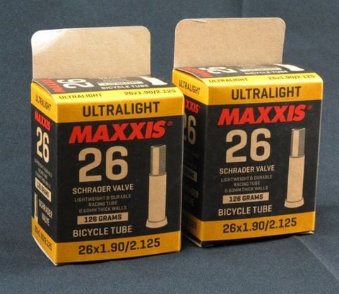  Ruột Xe Đạp Maxxis Ultralight 26 1.9 - 2.125 Schrader 48mm ( Van Mỹ ) 