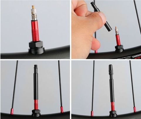  Van nối dài cho van xe đạp chuẩn FV Presta van Pháp 60mm 