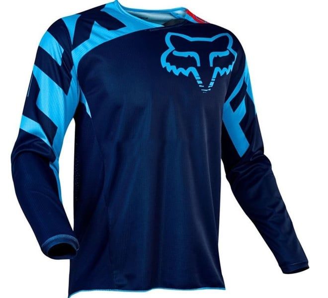 Áo xe đạp Fox - Xanh dương