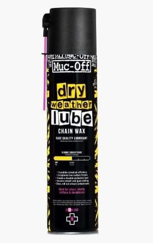  Bình Xịt Nhớt Khô Xe Đạp Muc Off Bike Dry Weather Lube Aerosol 400ml / 750ml 