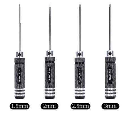  Tool chỉnh ốc lục giác đề / líp xe đạp 1.5 / 2.0 / 2.5 / 3.0mm 