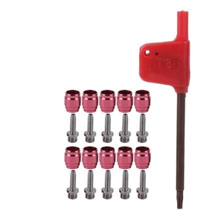  Bộ 10 Hạt kim bắp thắng dầu xe đạp SRAM Steath / Code / Red / Force + tool vặn 