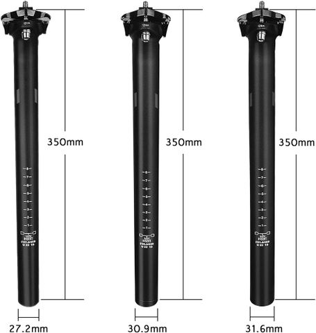  Cốt yên xe đạp Fifty Fifty 27.2 / 30.9 / 31.6 350mm 