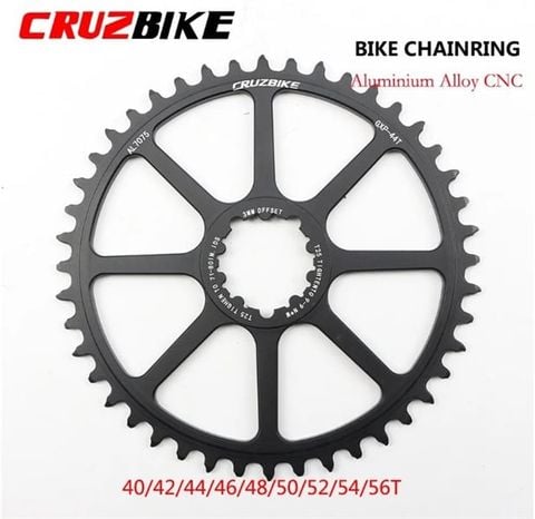  Dĩa xe đạp single CruzBike GXP 32 / 34 / 36 / 38 / 40 / 42 / 44T 