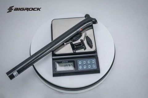  Cốt yên xe đạp carbon BigRock 27.2 / 30.9 / 31.6 400mm 